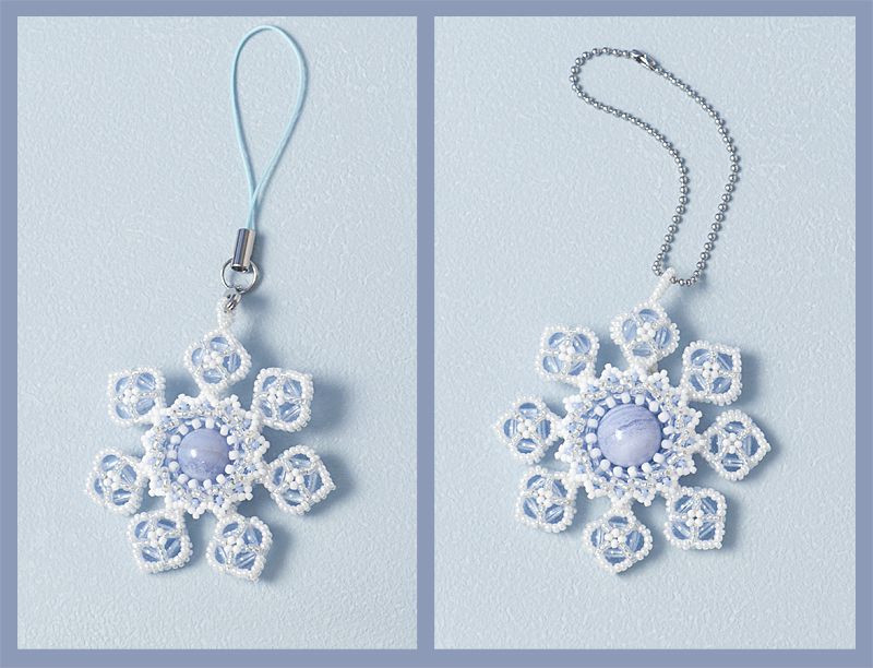 a heptagonal and an octagonal ornament