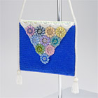 Colorful Pendant Beaded Bag