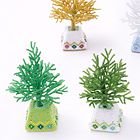 Miniature Tree and Trapezoid Pot