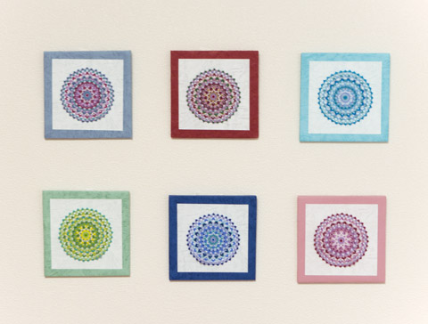 Display Idea of Small Round Doilies: Wall decorations