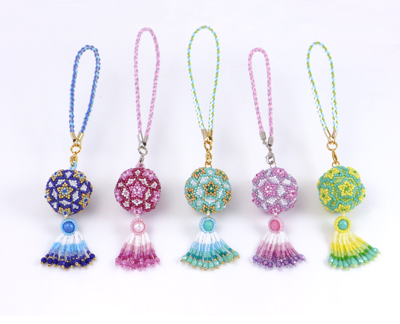 5 colors of Star Ball Ornaments