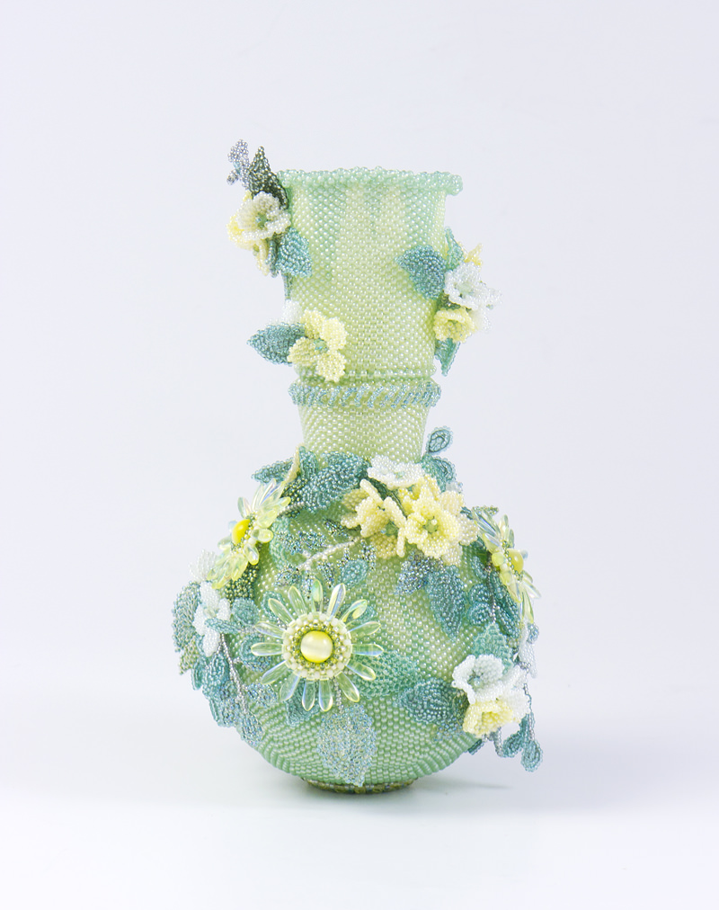 Yellow Flowers Vase