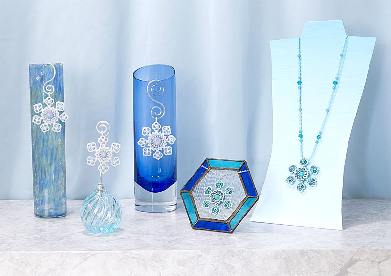 Snowflake Ornament and Necklace