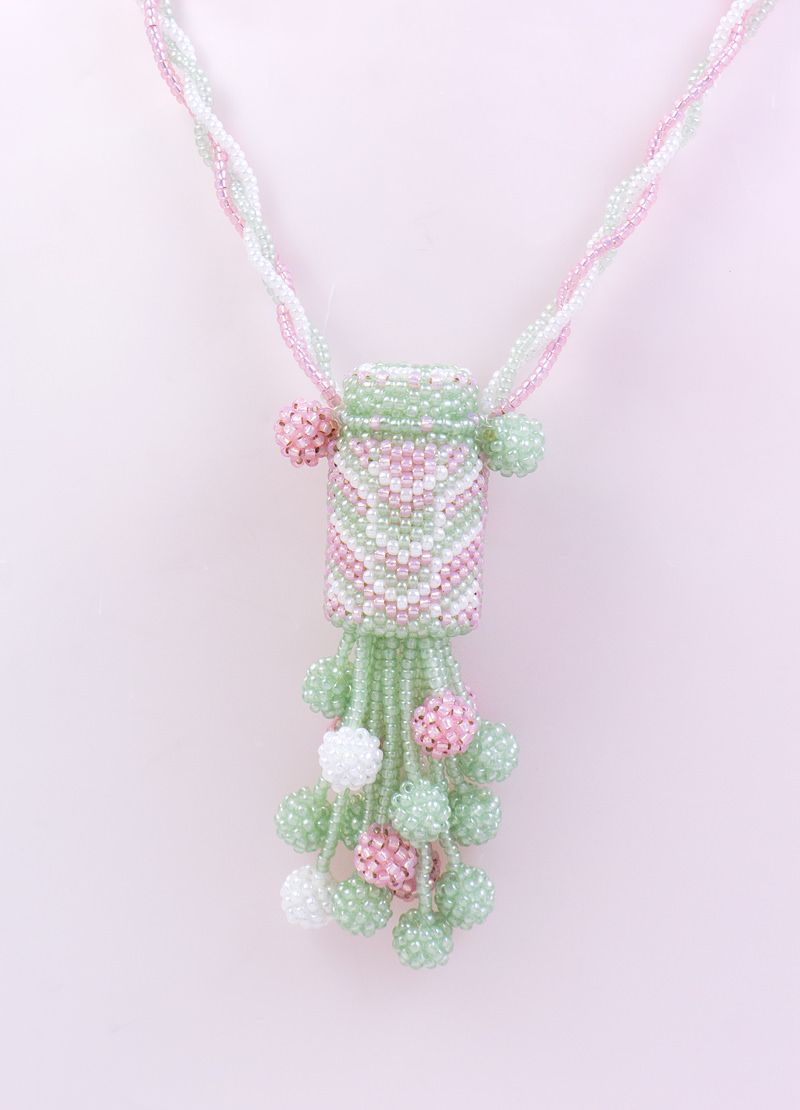 Detail of Feel of Spring Necklace