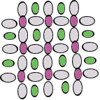 パールと天然石イヤリングの作り方：図５